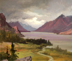 Raymond D. Yelland painting